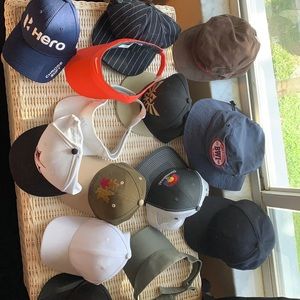 Variety hats.